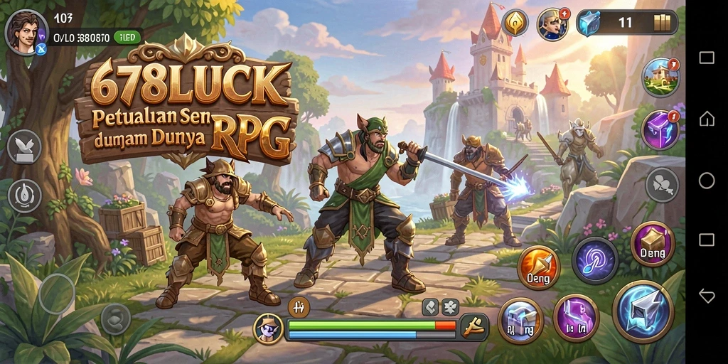 Gameplay 678LUCK yang penuh aksi dan petualangan menanti!