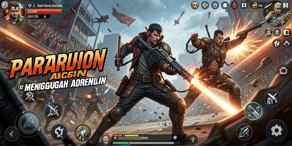 Tampilan gameplay 8ID yang seru dan penuh aksi.
