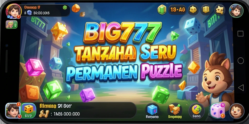 Screenshot BIG777 menampilkan gameplay seru puzzle yang menantang.