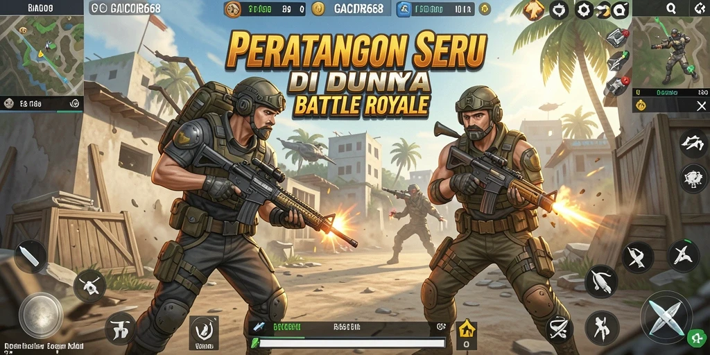 Tampilan mendebarkan pertempuran di GACOR668 dengan grafik memukau.