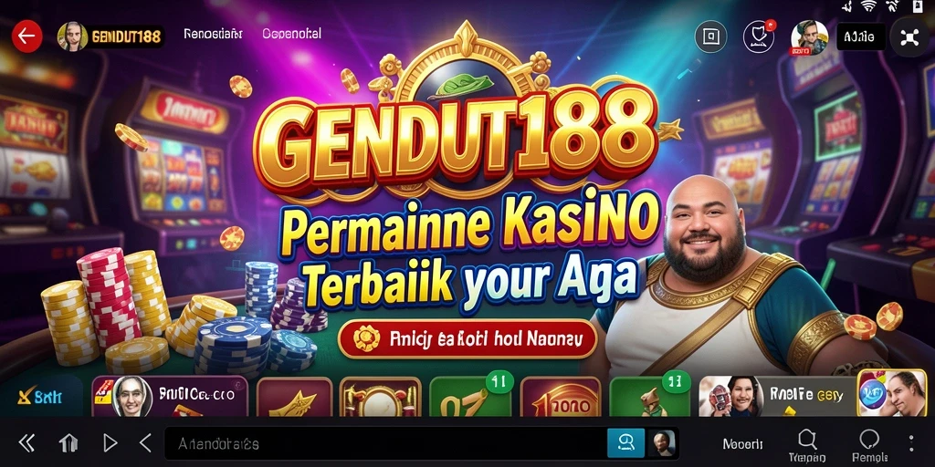Tampilan gameplay menarik di GENDUT188 saat bermain Kasino.
