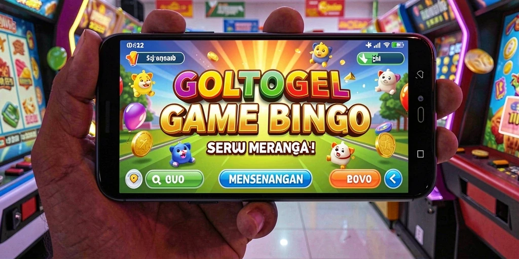 Tampilan gameplay seru saat bermain Bingo di GOLTOGEL.