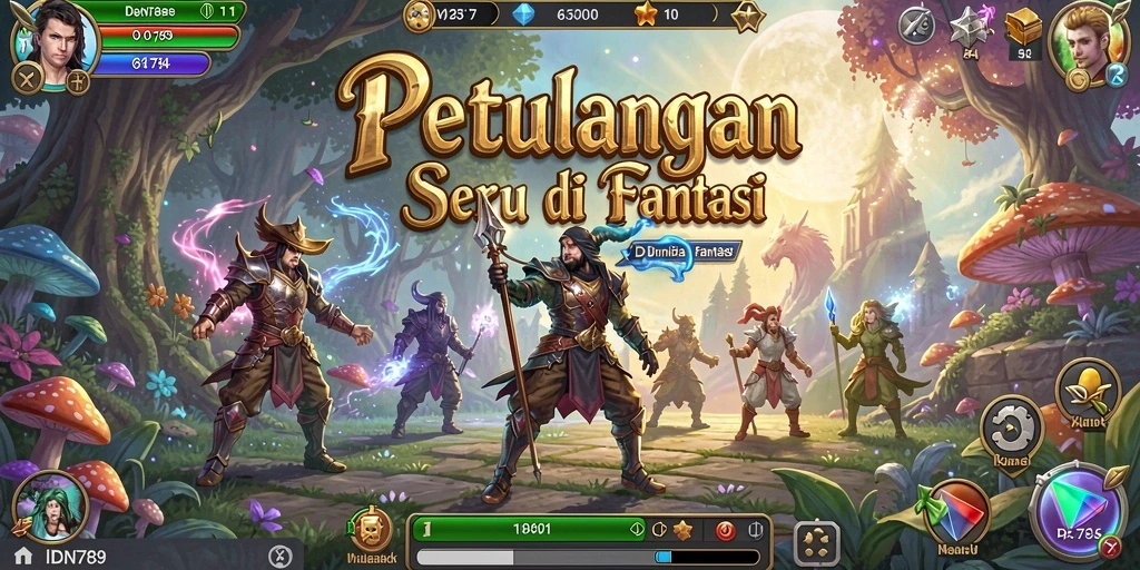 Gameplay seru dan tantangan menarik di IDN789.