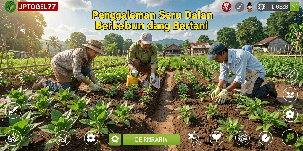 Tampilan gameplay Farming yang menarik dan interaktif.