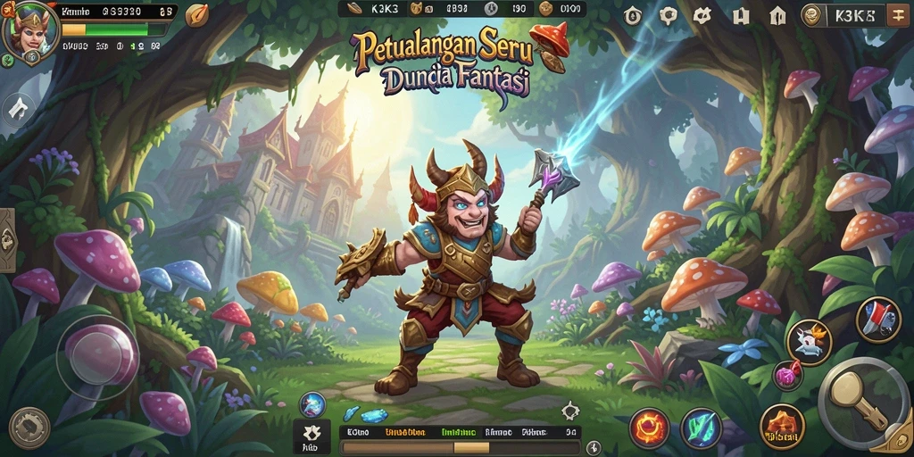 Gameplay seru dan menantang di K3K3 dengan grafis memukau.
