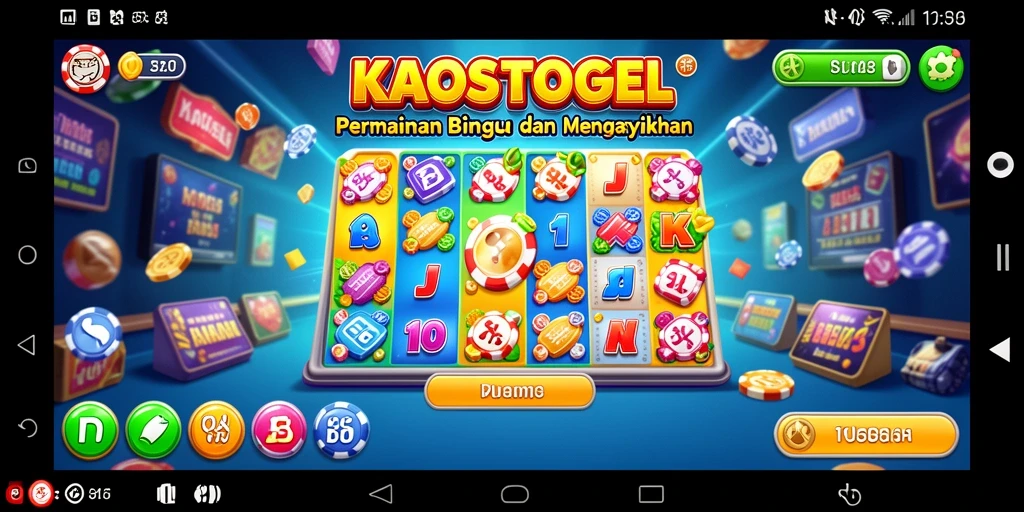 Tampilan menarik gameplay Bingo KAOSTOGEL yang mengasyikkan.