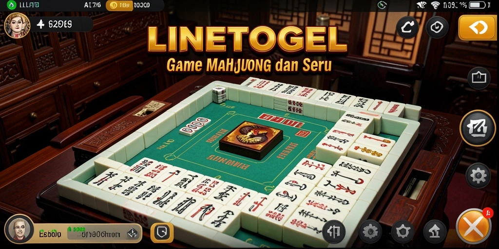 Tampilan gameplay seru dan grafis yang menarik di LINETOGEL.