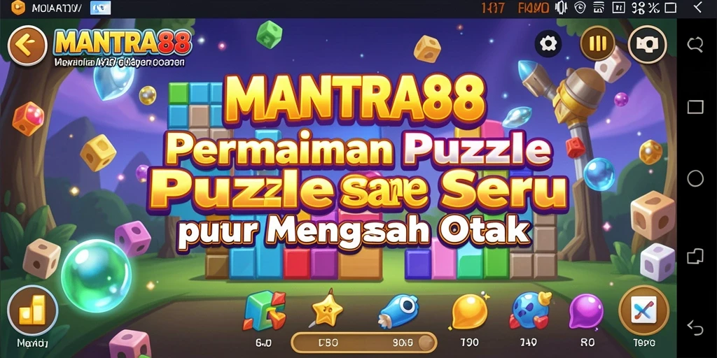 Screenshot gameplay MANTRA88 menampilkan keseruan dalam memecahkan teka-teki.