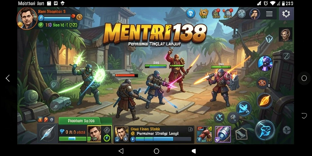 Tampilan gameplay MENTARI138 yang menegangkan dan strategis.