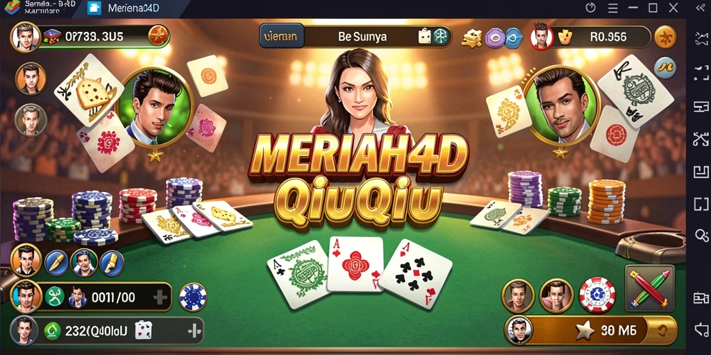Tangkapan layar gameplay penuh aksi MERIAH4D