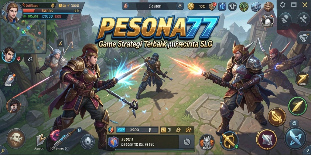 Tampilan menakjubkan dari gameplay PESONA77 yang penuh strategi.