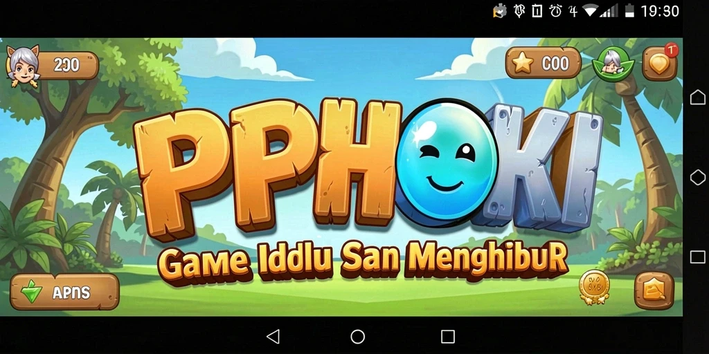 Tampilan menarik dari gameplay <strong>PPHOKI</strong> dengan karakter yang unik.