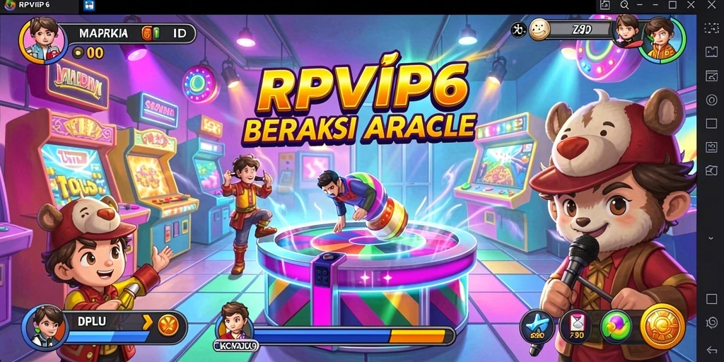 Tampilan gameplay seru dari RPVIP6 yang menantang.