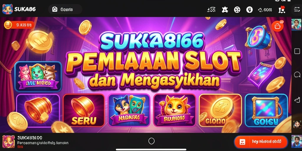 Tampilan gameplay menakjubkan dari permainan slot SUKA86.