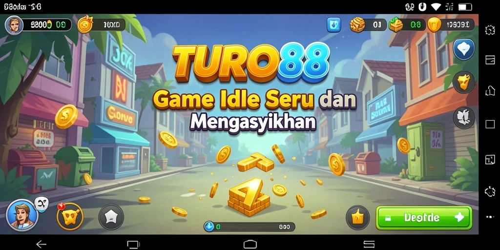 Tampilan gameplay TURBO88 yang menarik dan menenangkan.